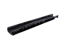 Лоток Ecoteck ParkLine DN100 h59 пластиковый (черный)