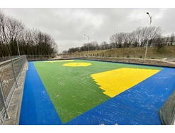 Игровое поле для мини-футбола в парке «Тиволи» г.Минск